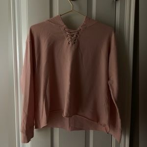 Justice pink sweater
